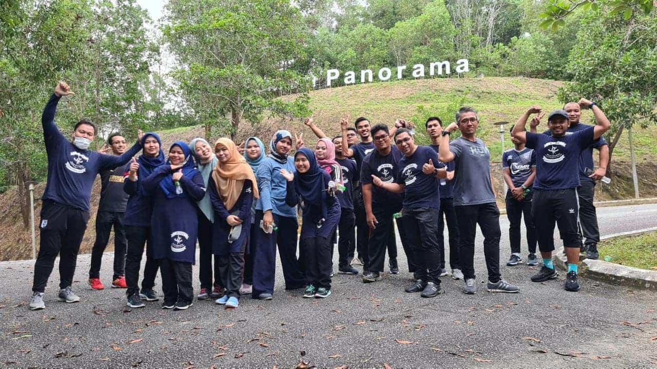 Aktiviti Riadah Mendaki Bukit Panorama