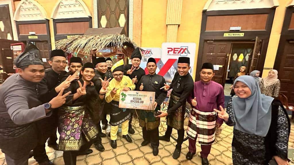 Naib Juara dalam pertandingan Video Kreatif Raya 2023