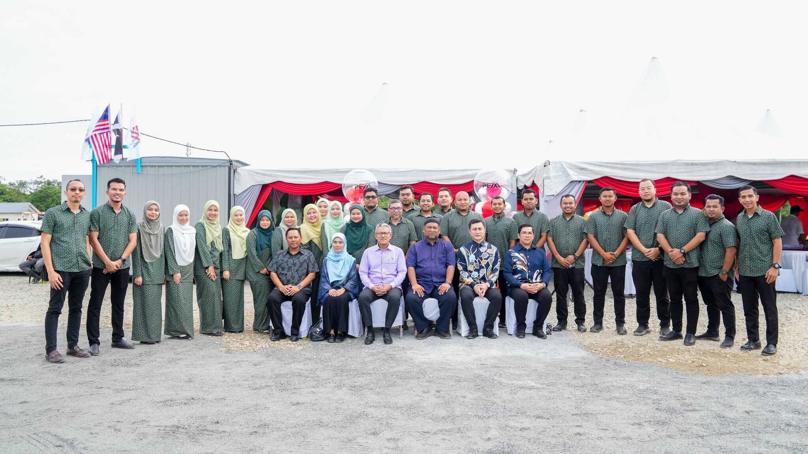 Majlis Pecah Tanah & Pelancaran Projek Perumahan Taman Hamparan, Peradong